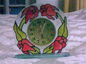 small clock